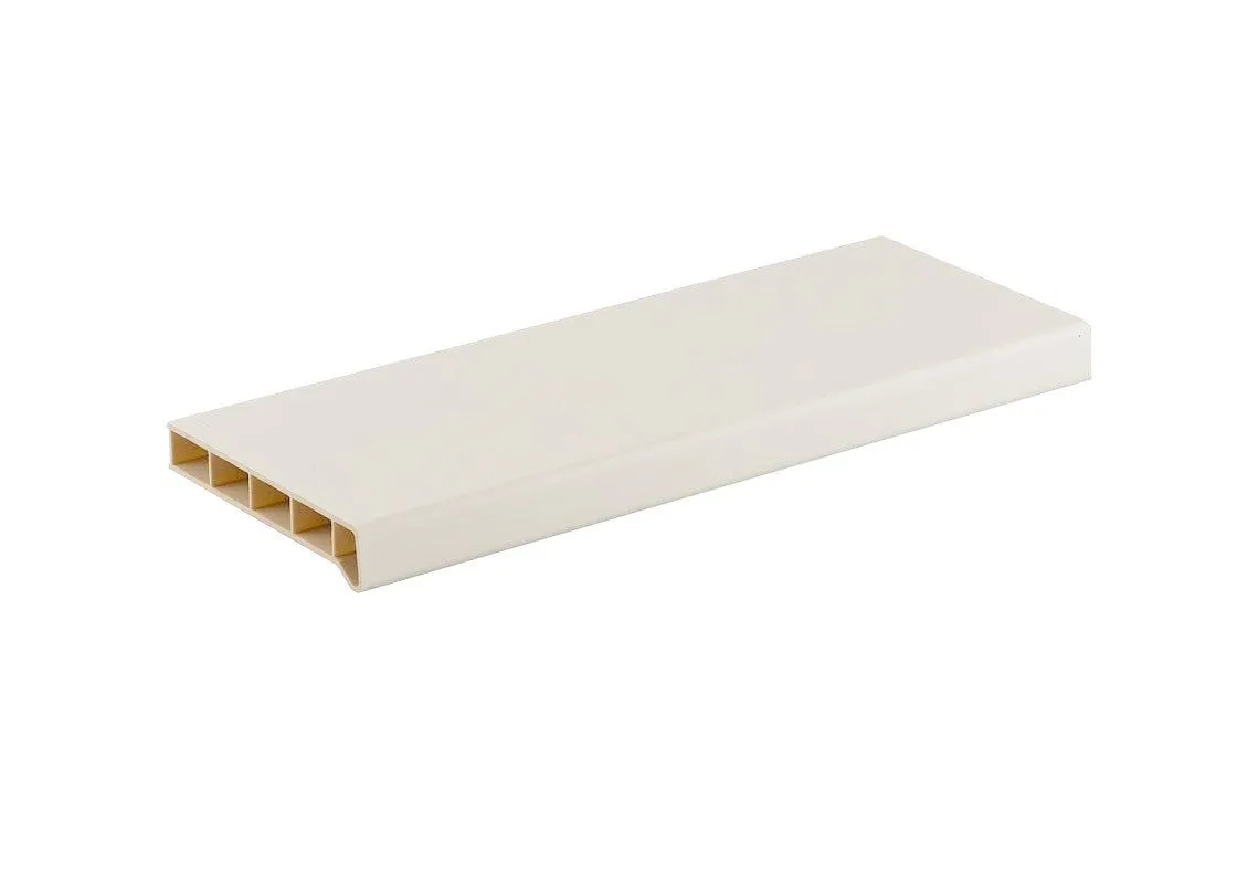 Изображение товара Подоконник пластиковый Moeller с заглушкой 1000x350мм белый матовый