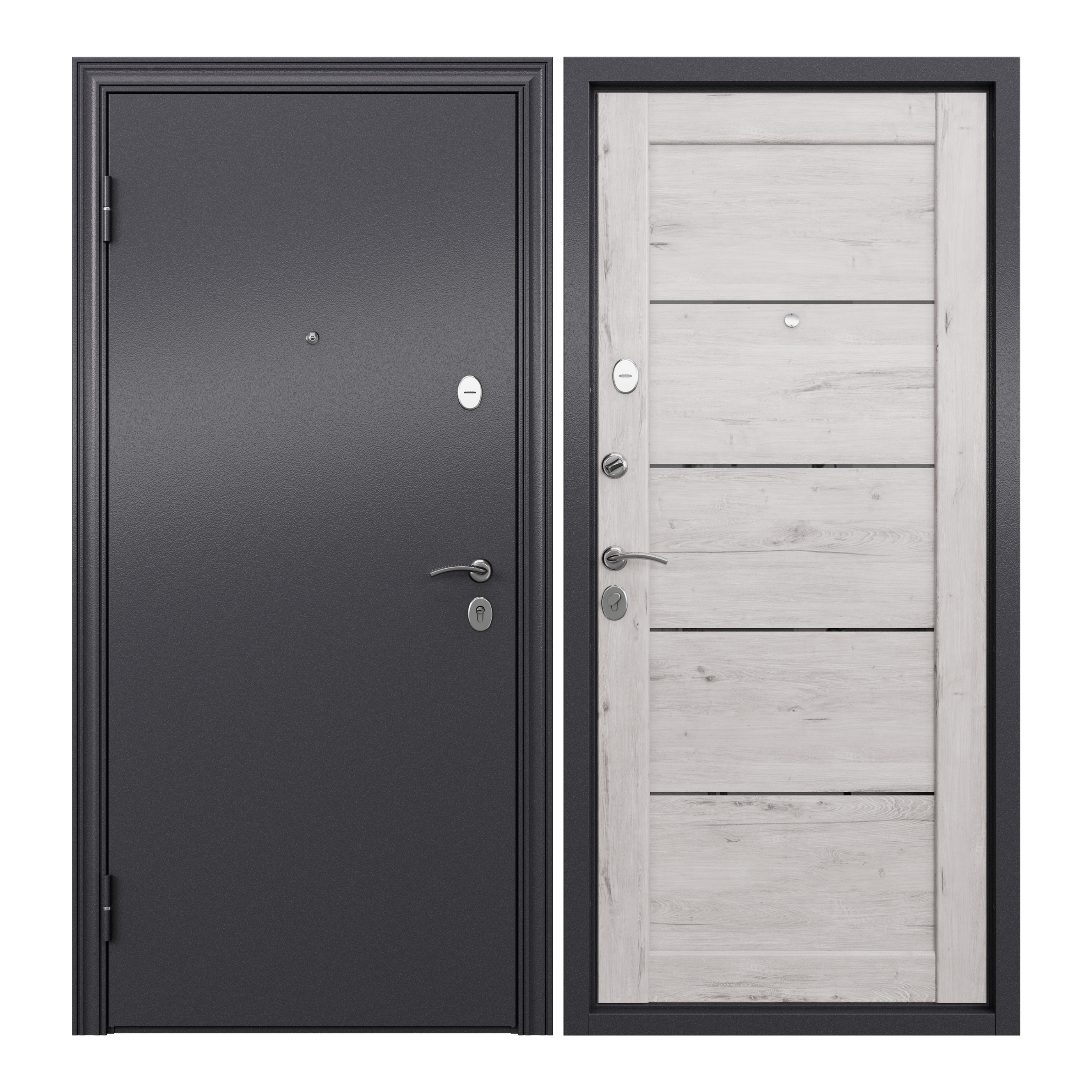 Изображение товара Входная дверь Torex Flat-L левый 205x86см цвет сосна тоскана