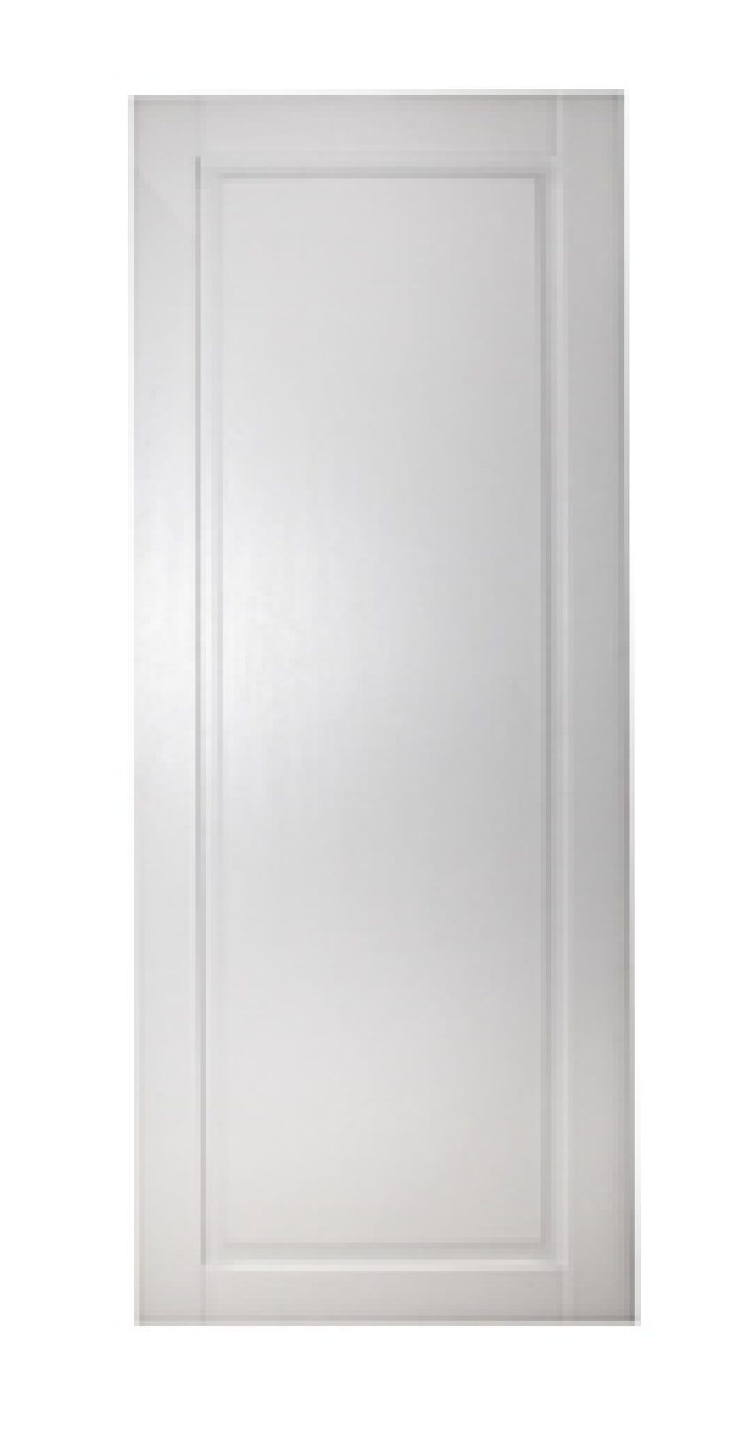 Изображение товара Дверь межкомнатная Citydoors Лайт-1 глухая 200x90см пленка ПВХ цвет белый без замка и петель