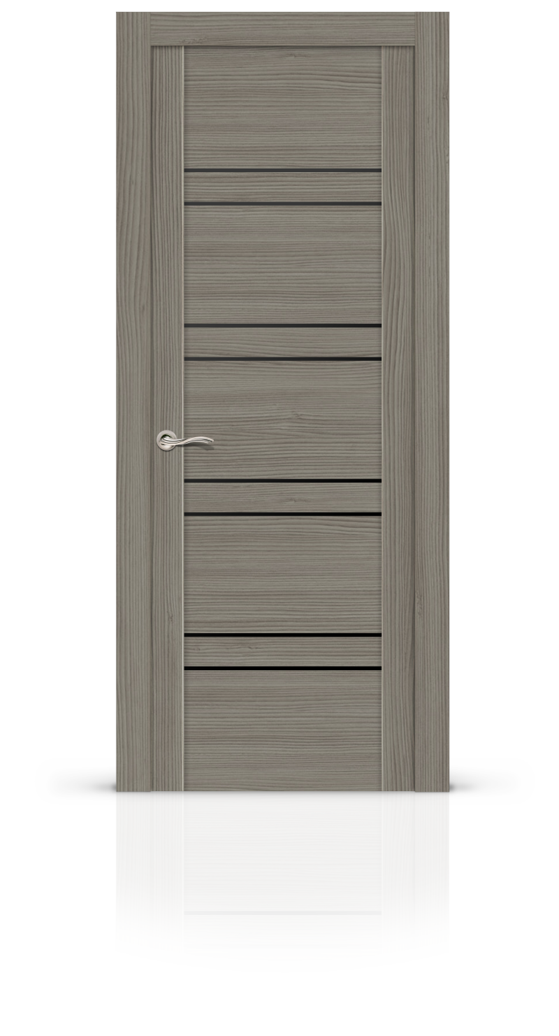 Изображение товара Дверь межкомнатная Citydoors Терра остеклённая 200x60см полипропилен цвет шале графит без замка и петель