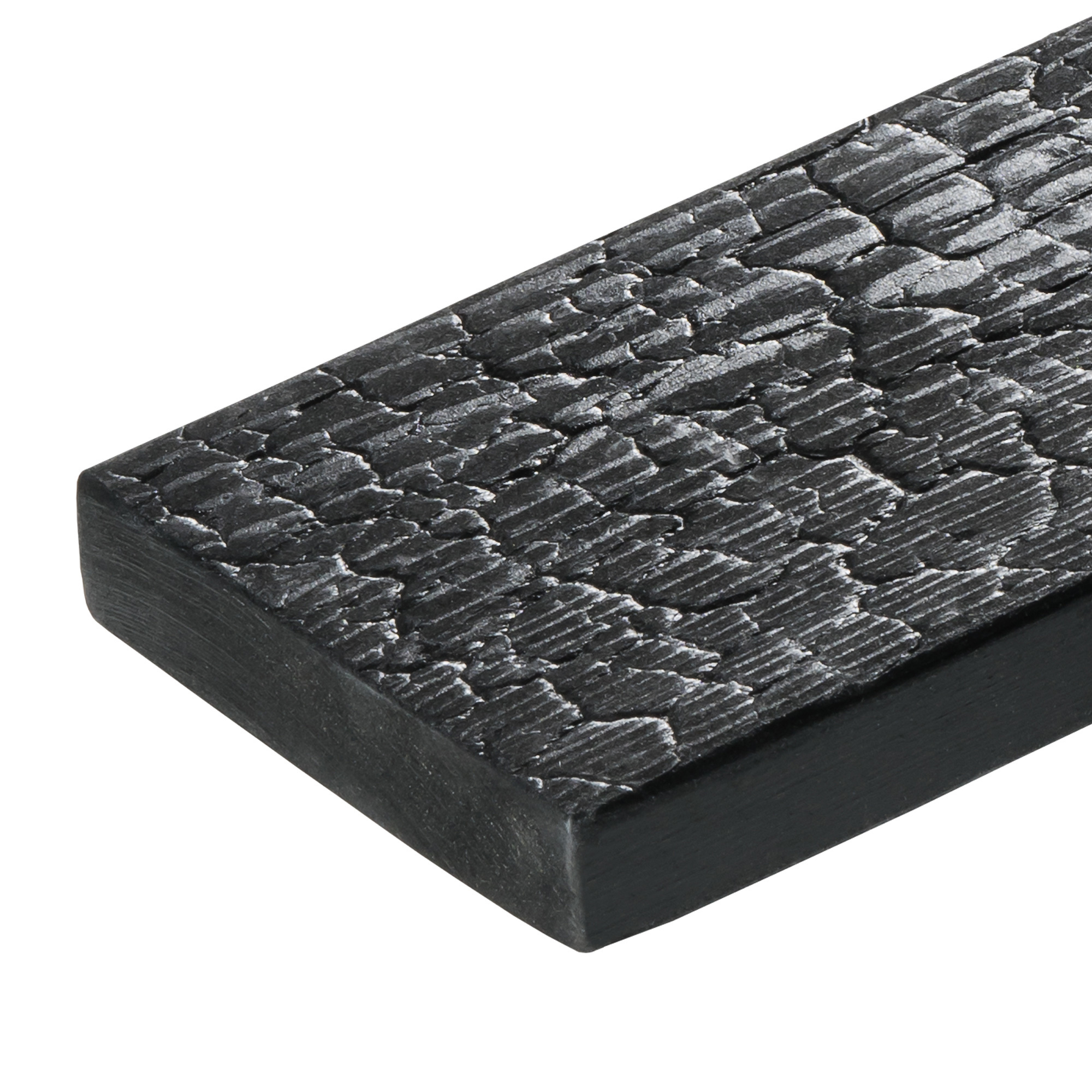 Изображение товара Планкен Raggy Wood ель AB 2000х95х20мм черный рельеф BURN влагостойкий Россия