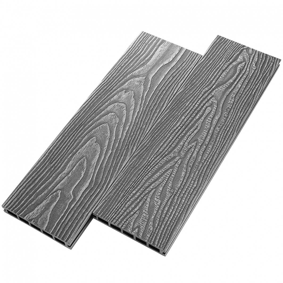 Изображение товара Террасная доска ДПК RusDecking UnoDeck Vintage серый 2000x150x24