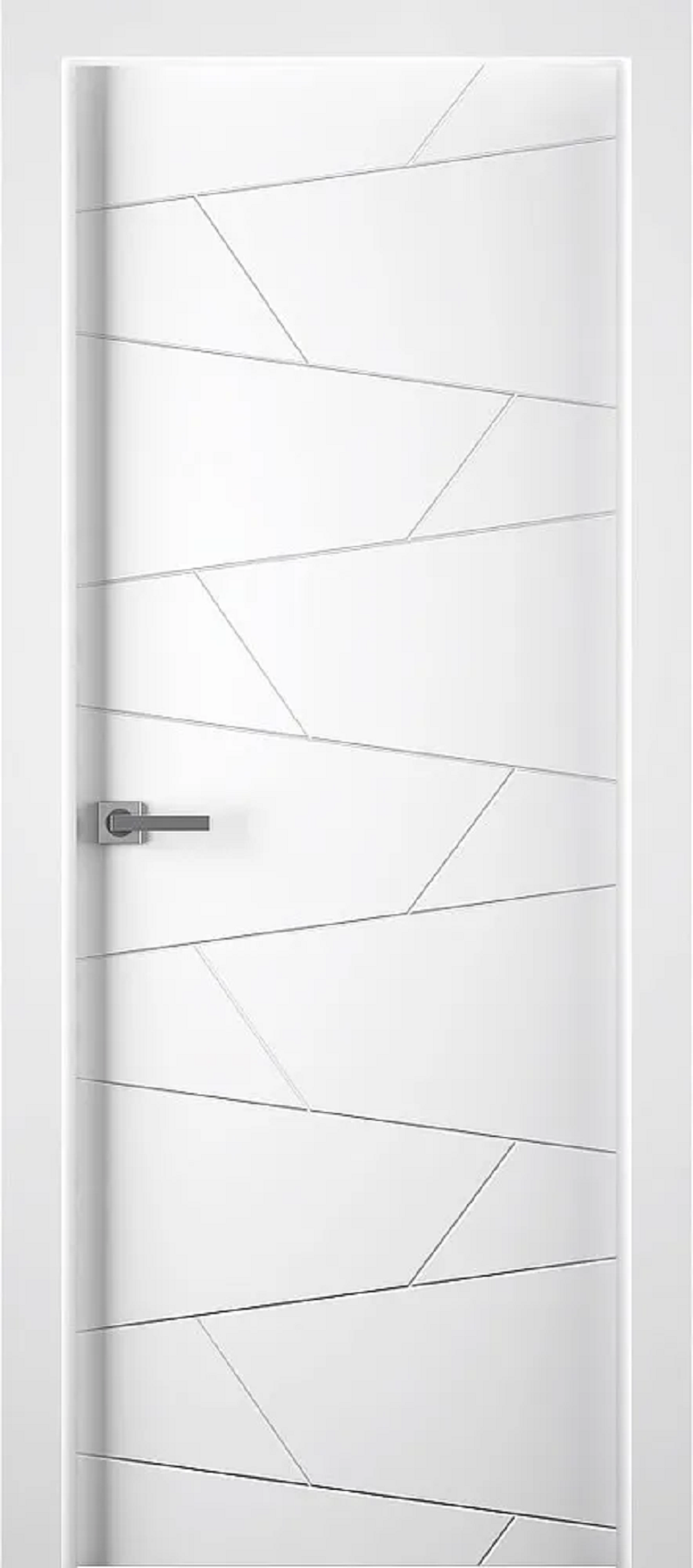 Изображение товара Дверной блок Belwooddoors Svea глухой без замка и петель в комплекте 200x80см белый