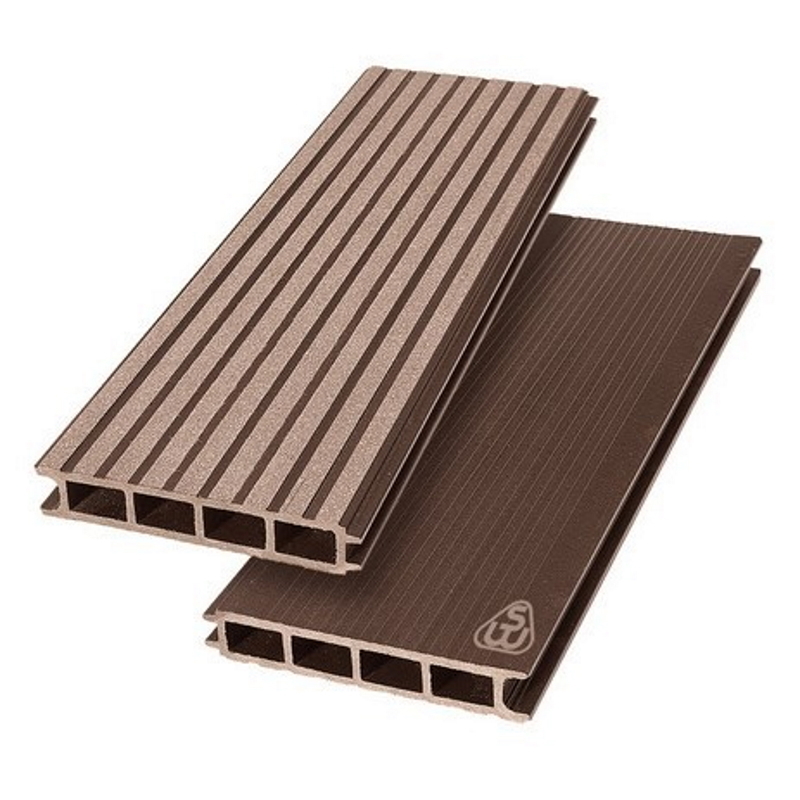 Изображение товара Террасная доска ДПК Savewood цвет терракот 1500x148x25мм двусторонний вельвет 0.44м² 2шт Изображение товара Террасная доска ДПК Savewood цвет терракот 1500x148x25мм двусторонний вельвет 0.44м² 2шт