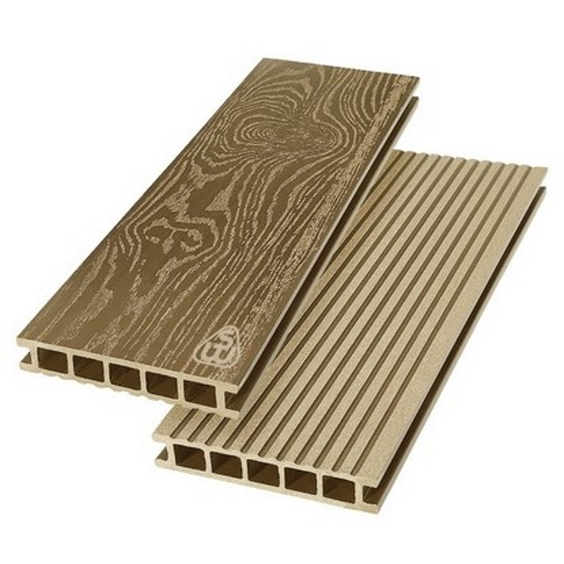 Изображение товара Террасная доска ДПК Savewood цвет тик 1500x144x25мм двусторонний вельвет/структура дерева 0.43м² 2шт Изображение товара Террасная доска ДПК Savewood цвет тик 1500x144x25мм двусторонний вельвет/структура дерева 0.43м² 2шт