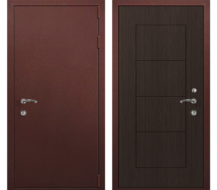 Изображение товара Входная дверь Такт-Тайм Термо 4 правый 210x100см антик медь/венге Изображение товара Входная дверь Такт-Тайм Термо 4 правый 210x100см антик медь/венге