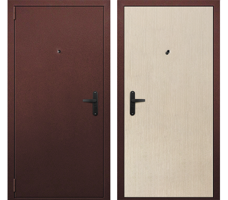 Изображение товара Входная дверь Такт-Тайм Уют 1 левый 205x85см антик медь/венге светлый