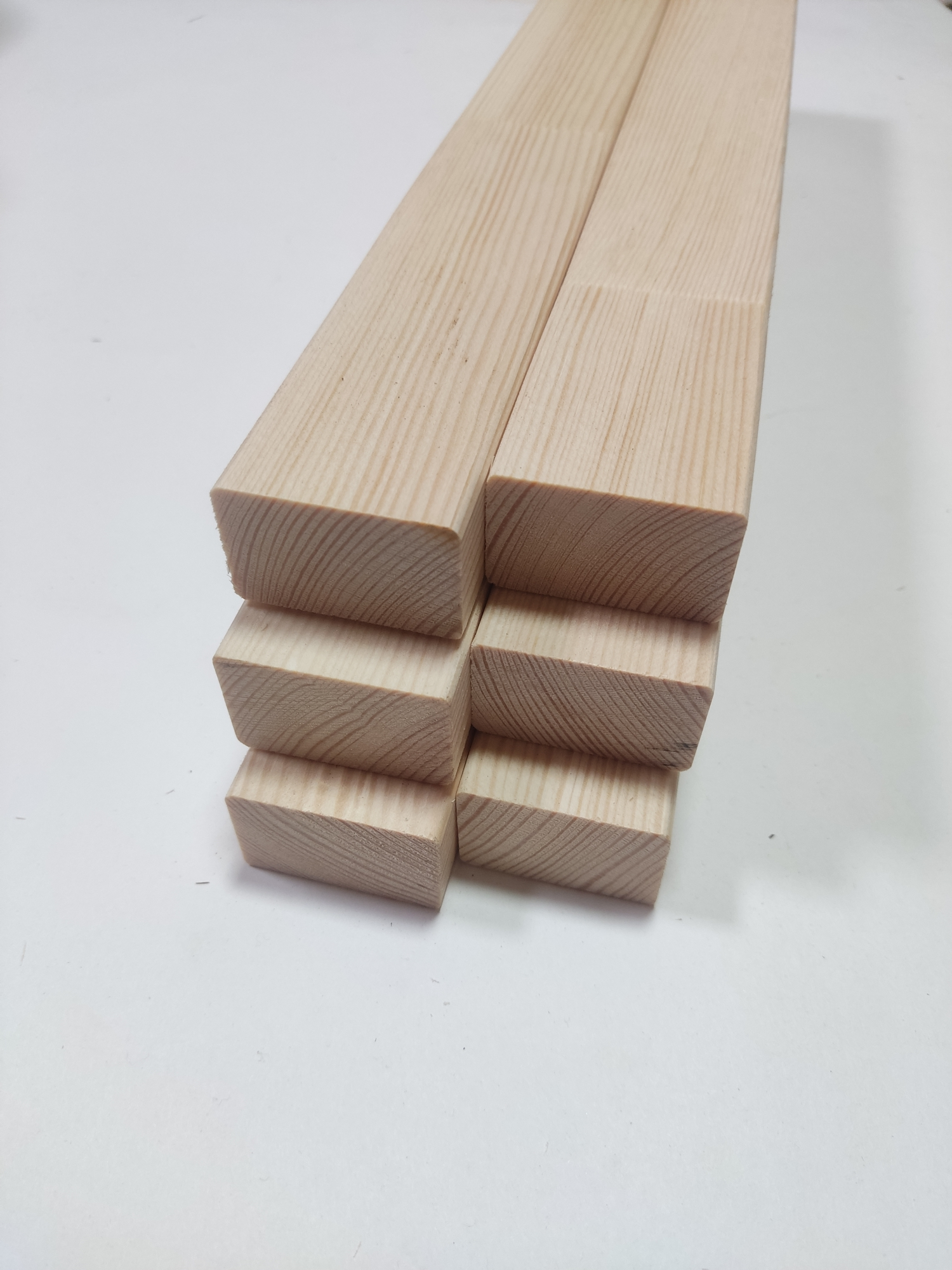 Изображение товара Брусок интерьерный сосна сорт Экстра 2000x45x20мм 6шт