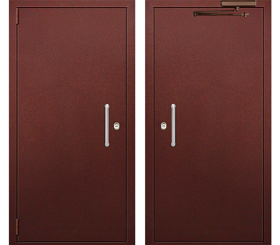 Изображение товара Входная дверь Такт-Тайм Холл 3 левый антик медь 210x85см техническая