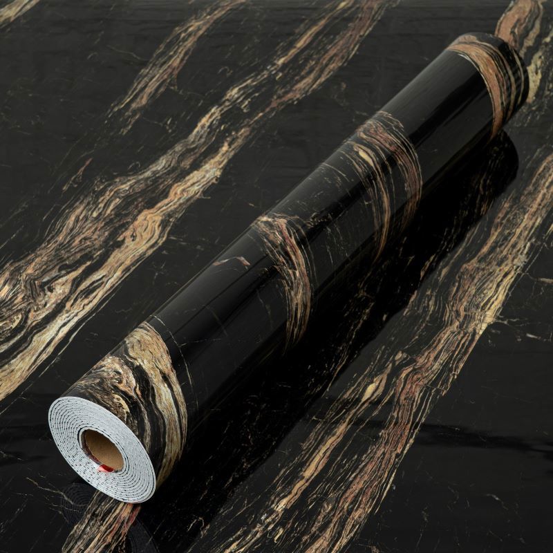 Изображение товара Стеновая панель Dolleks D-G015-R 300x60x0.18 см ПВХ цвет черный мрамор