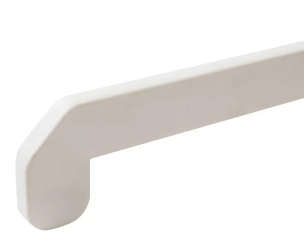 Изображение товара Комплект торцевых накладок подоконника Lux белый 2 шт