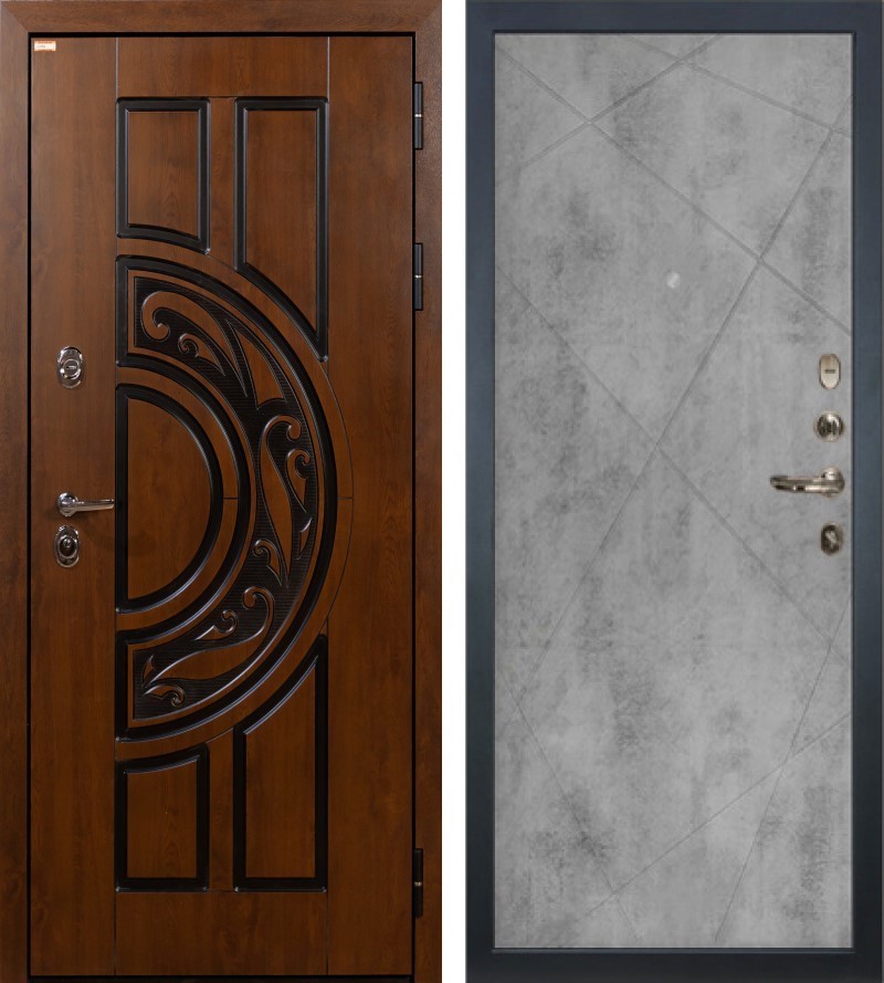 Изображение товара Входная дверь Lex Спартак: базальтовая плита, двойной замок Гардиан, 205x88 см