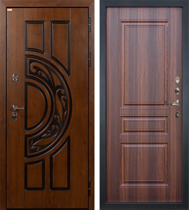 Изображение товара Входная дверь Lex Спартак Правый 96x200 см, базальтовая плита, МДФ панель, 2 замка