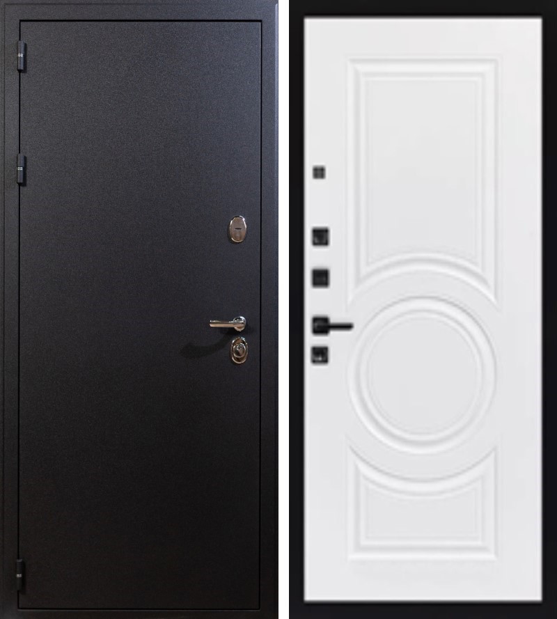 Изображение товара Входная дверь Lex Рим для квартиры с базальтовой плитой и двумя замками