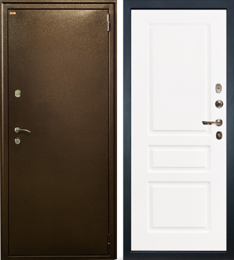 Изображение товара Входная дверь Lex 1А с базальтовой плитой, правый обклад 205x88 см