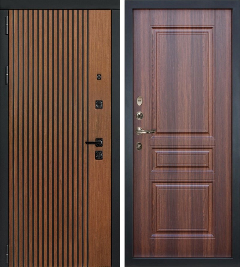 Изображение товара Входная дверь Lex Гранд Антик Для квартиры 96x200 см дуб антик, 2 замка Kale