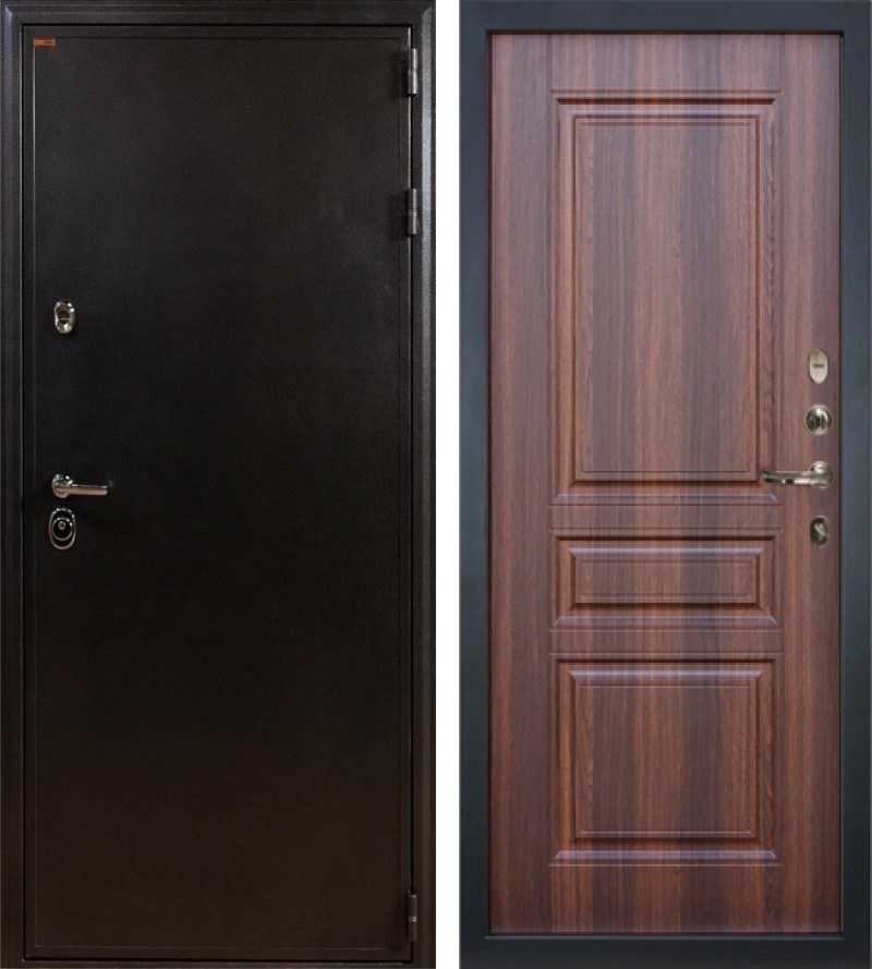 Изображение товара Входная дверь Lex Колизей внутренняя панель №108 правый 205x96см дуб коньяк/антик серебро