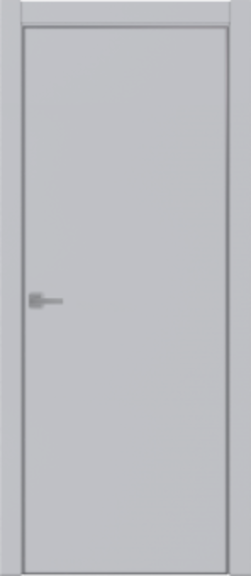 Изображение товара Дверь межкомнатная Uberture Tamburat 4101 глухая 200x60см полипропилен цвет серый без замка и петель