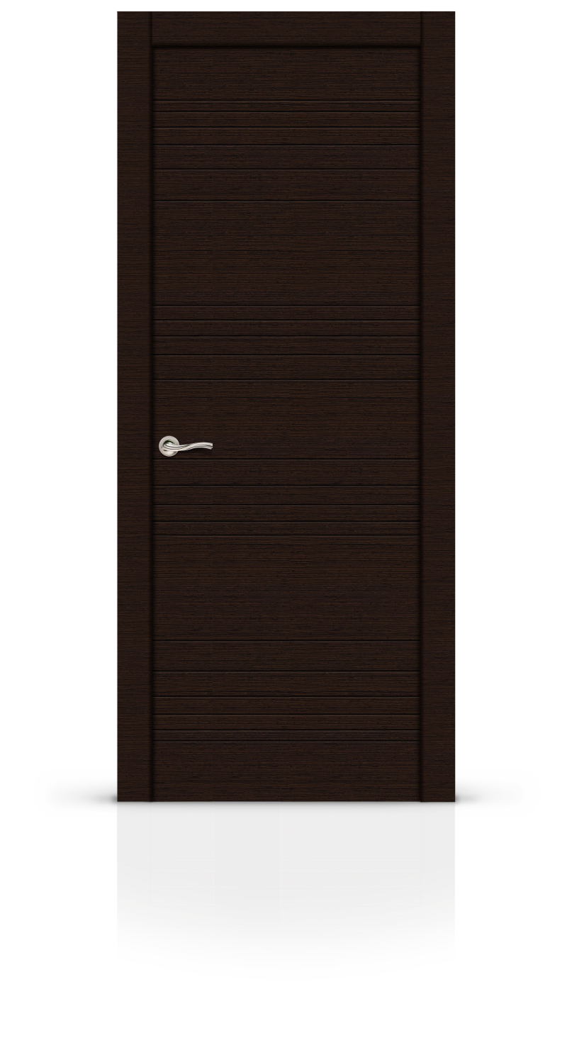 Изображение товара Дверь межкомнатная Citydoors Новита глухая 200x80см полипропилен цвет венге без замка и петель
