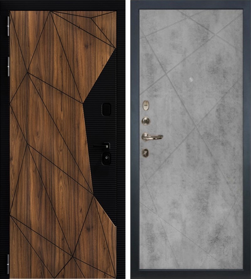 Изображение товара Входная дверь Lex Гранд Премьер 205x88 см для квартиры с двумя замками и шумоизоляцией