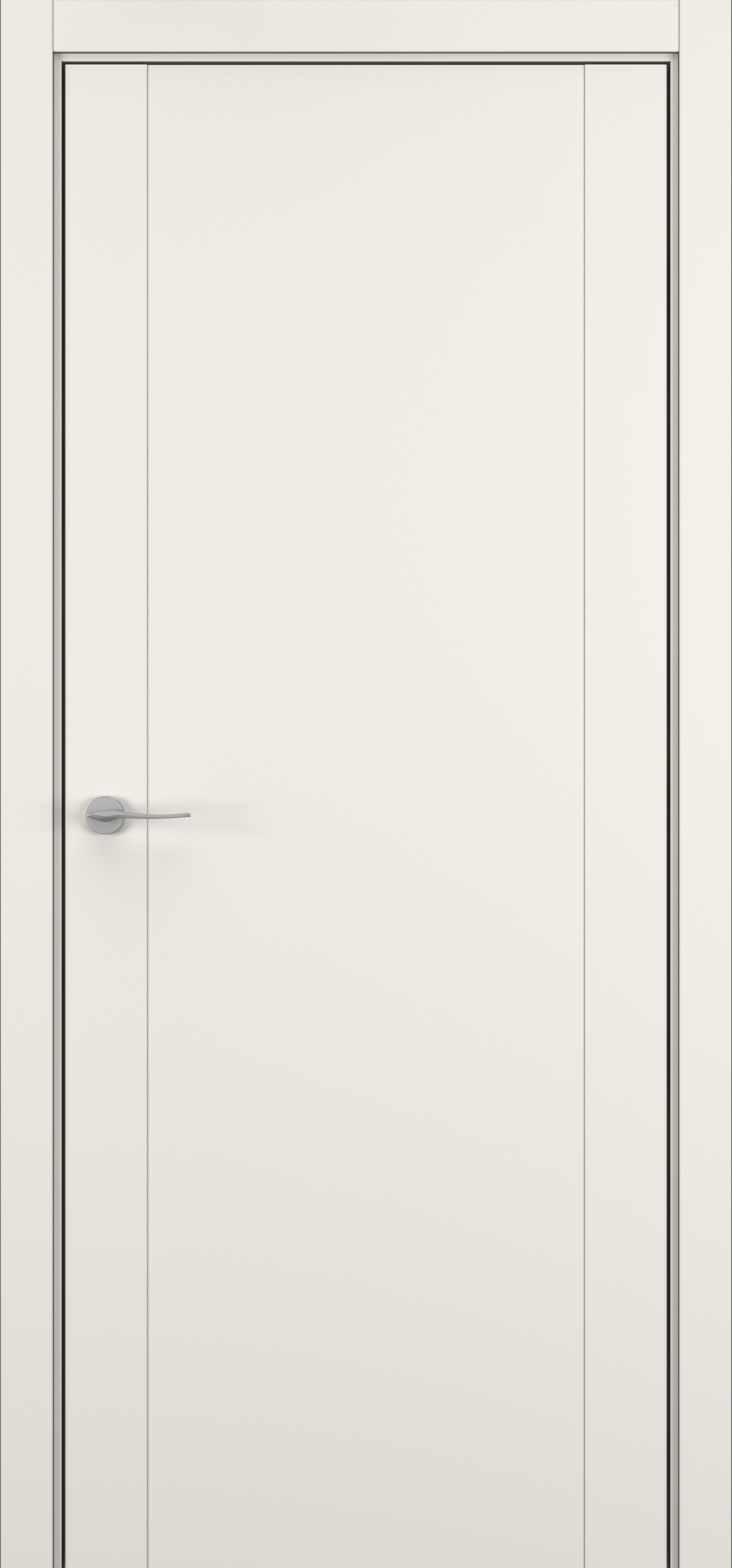 Изображение товара Дверное полотно ZADOOR S25 молочный матовый без замка