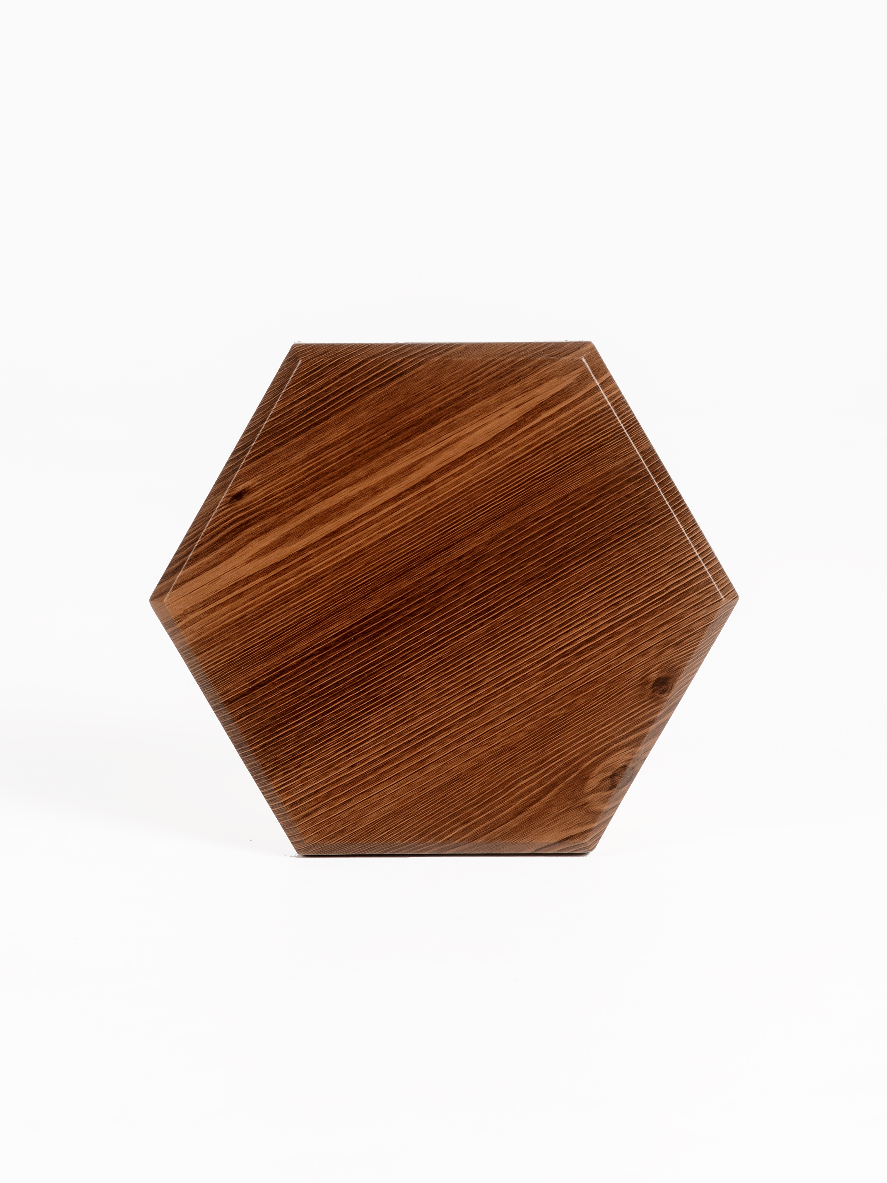 Изображение товара Стеновая панель 3D Paneliavrora Hexagon 220x190x16мм 1м² орех кантри 32шт