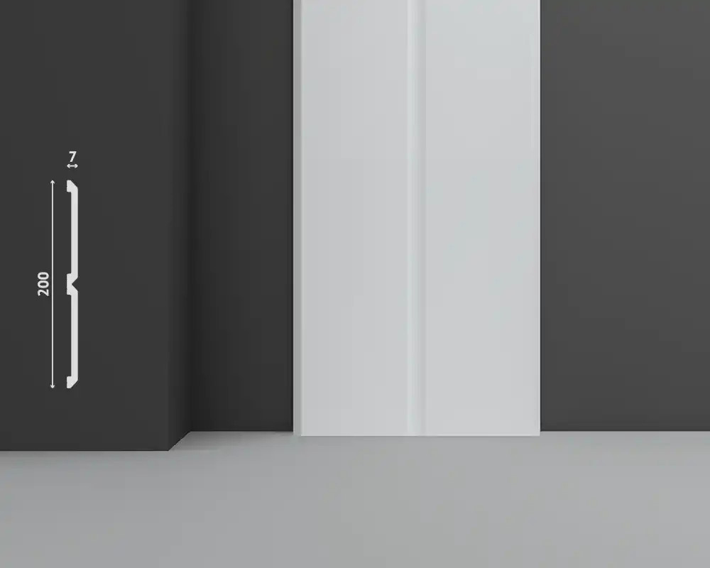 Изображение товара Стеновая панель 3D Decostar DuroStyle SK-P-105-М3 3000x200x6мм 0.40м² белый 1шт Изображение товара Стеновая панель 3D Decostar DuroStyle SK-P-105-М3 3000x200x6мм 0.40м² белый 1шт