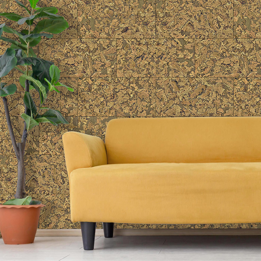 Изображение товара Стеновая панель пробковая Ibercork Лерида рустико 600x300x3мм 1.98м² 11шт