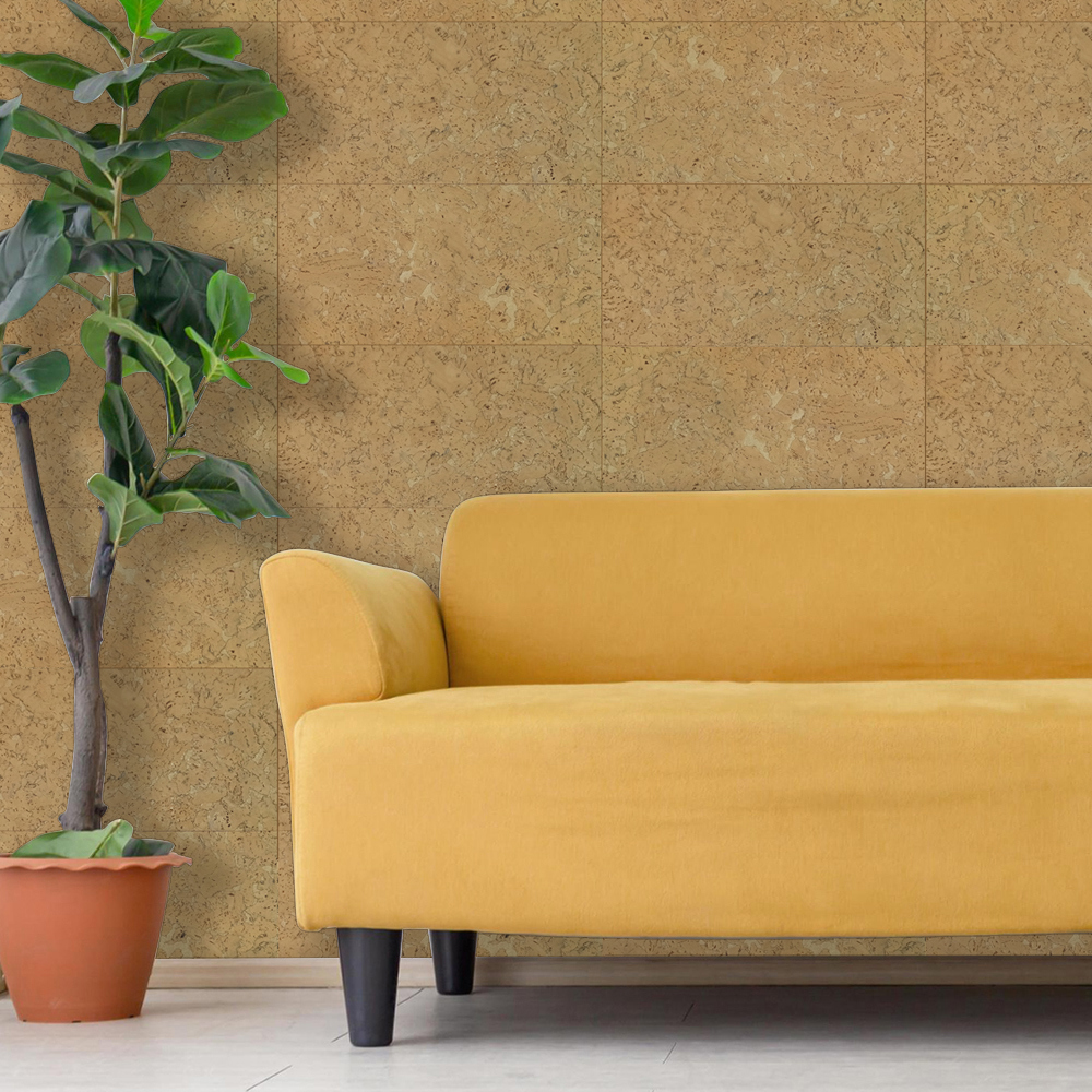 Изображение товара Стеновая панель пробковая Ibercork Лерида бежевый 600x300x3мм 1.98м² 11шт