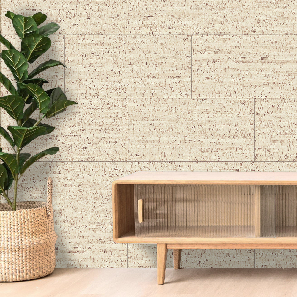 Изображение товара Стеновая панель пробковая Ibercork Жирона невада 600x300x3мм 1.98м² 11шт