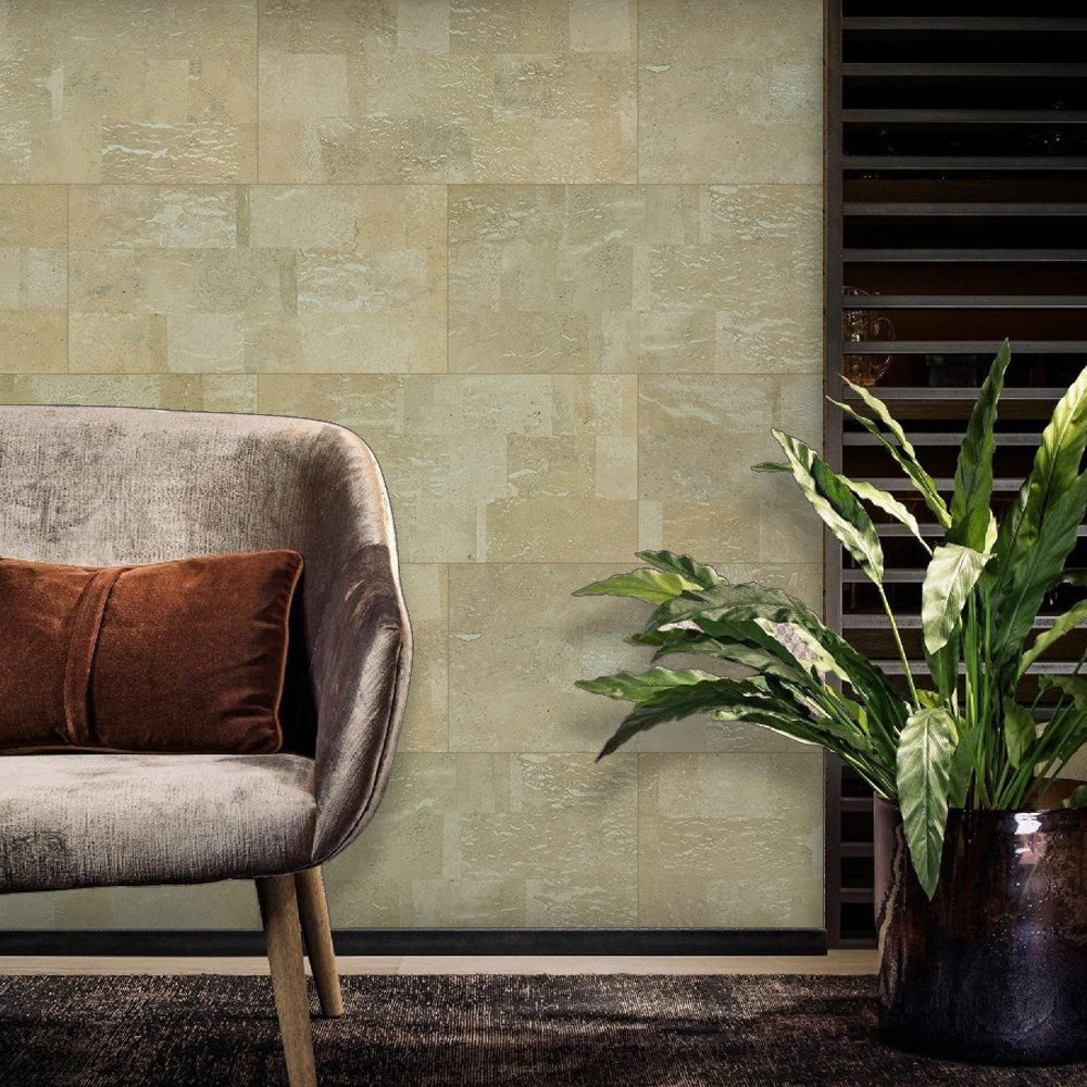 Изображение товара Декоративная панель 3D Ibercork Марбелья Крем 600x300x3 мм