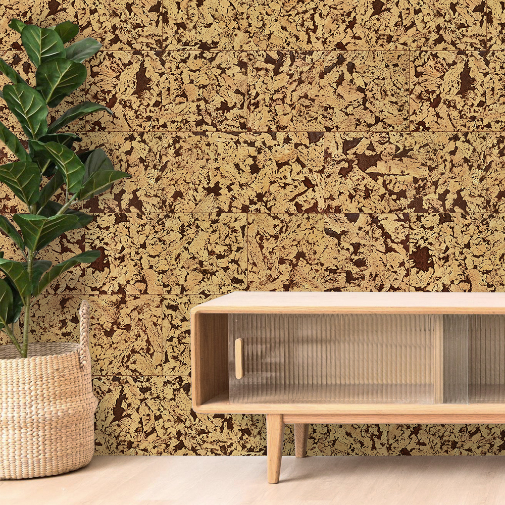 Изображение товара Пробковые стеновые панели Ibercork Лерида маррон 600x300x3мм 1.98м²
