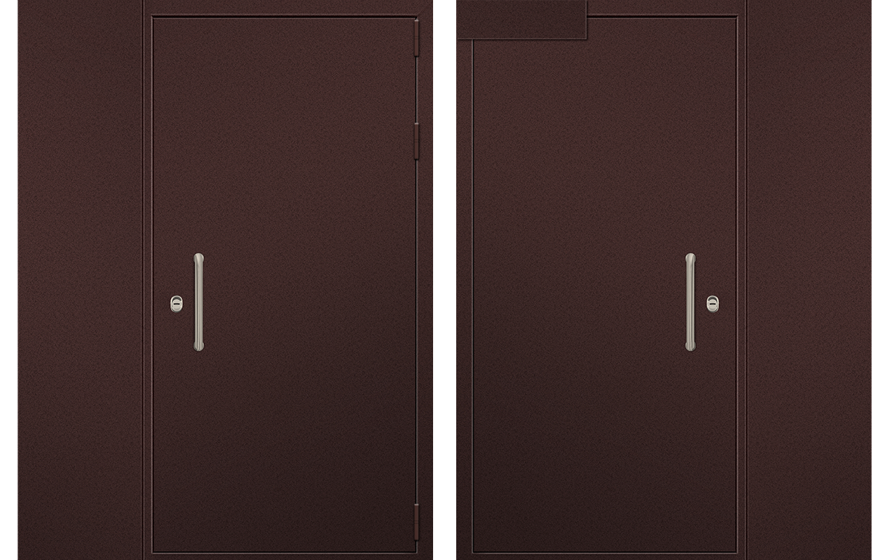 Изображение товара Входная дверь Такт-тайм Холл 5 правый 210x190см цвет антик медь/антик медь