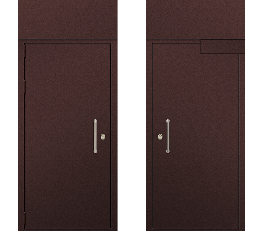 Изображение товара Входная дверь Такт-тайм Холл 6 левый 270x100см цвет антик медь/антик медь