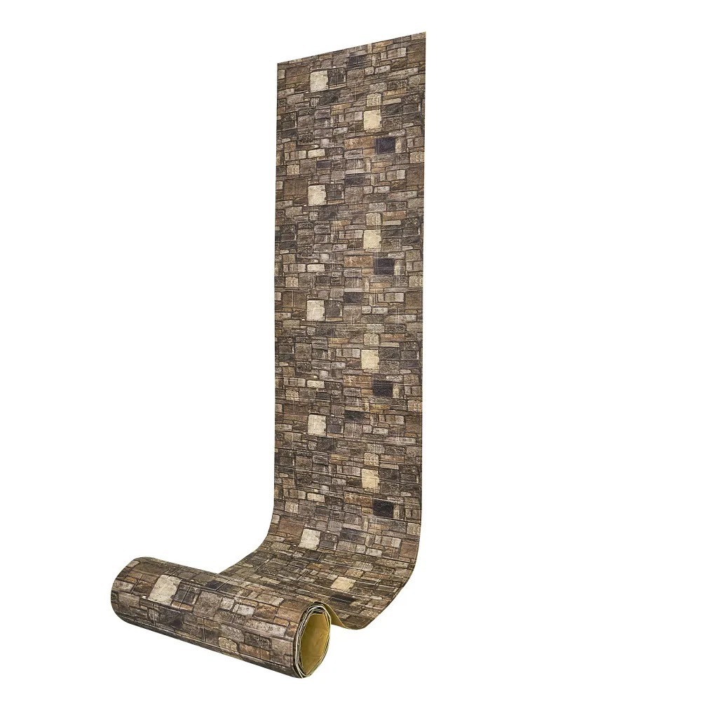 Изображение товара Панель ПВХ Lako decor Каменная кладка 29 коричневый 6000x700x6мм 4.2м² Изображение товара Панель ПВХ Lako decor Каменная кладка 29 коричневый 6000x700x6мм 4.2м²