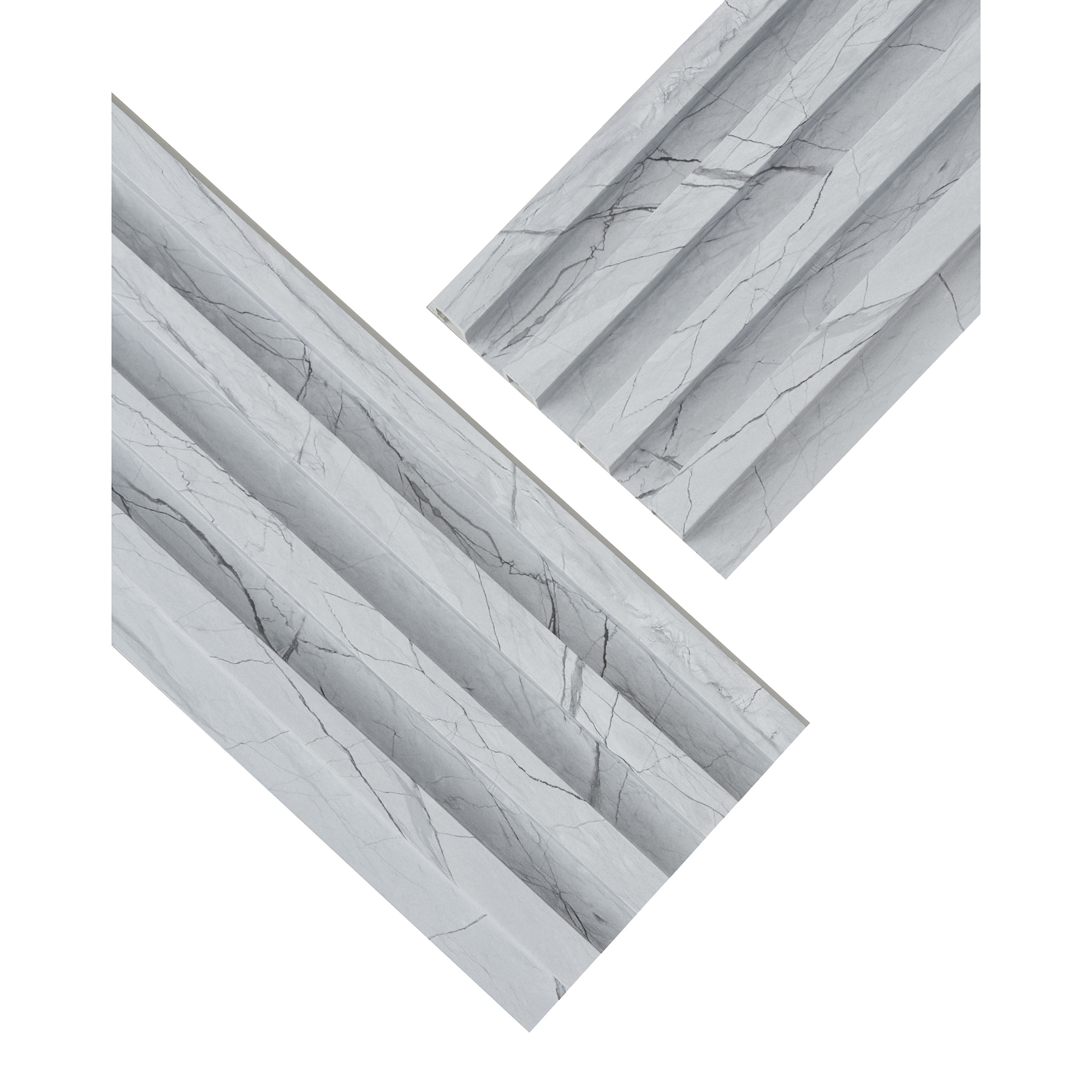 Изображение товара Панель 3D Lako decor мрамор светлый 1000x160x23мм 0.16м²