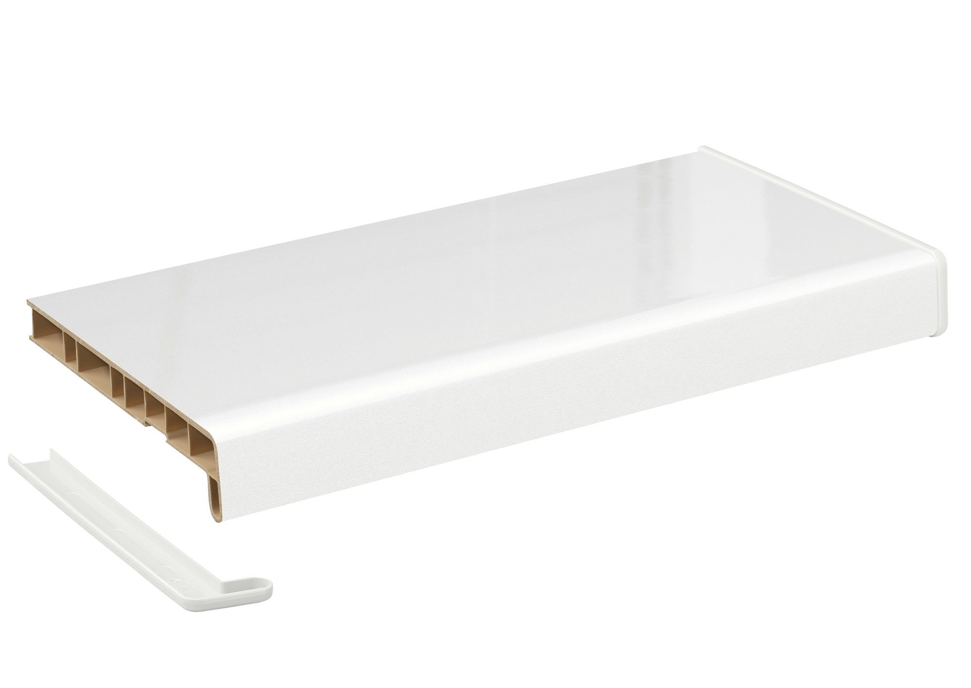 Изображение товара Подоконник CRYSTALLIT 1300x250мм глория глянцевый экологичный ПВХ