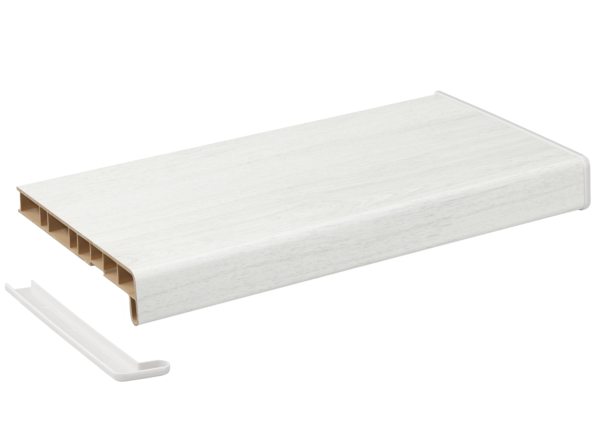 Изображение товара Подоконник Crystallit 1800x300мм белый дуб матовый