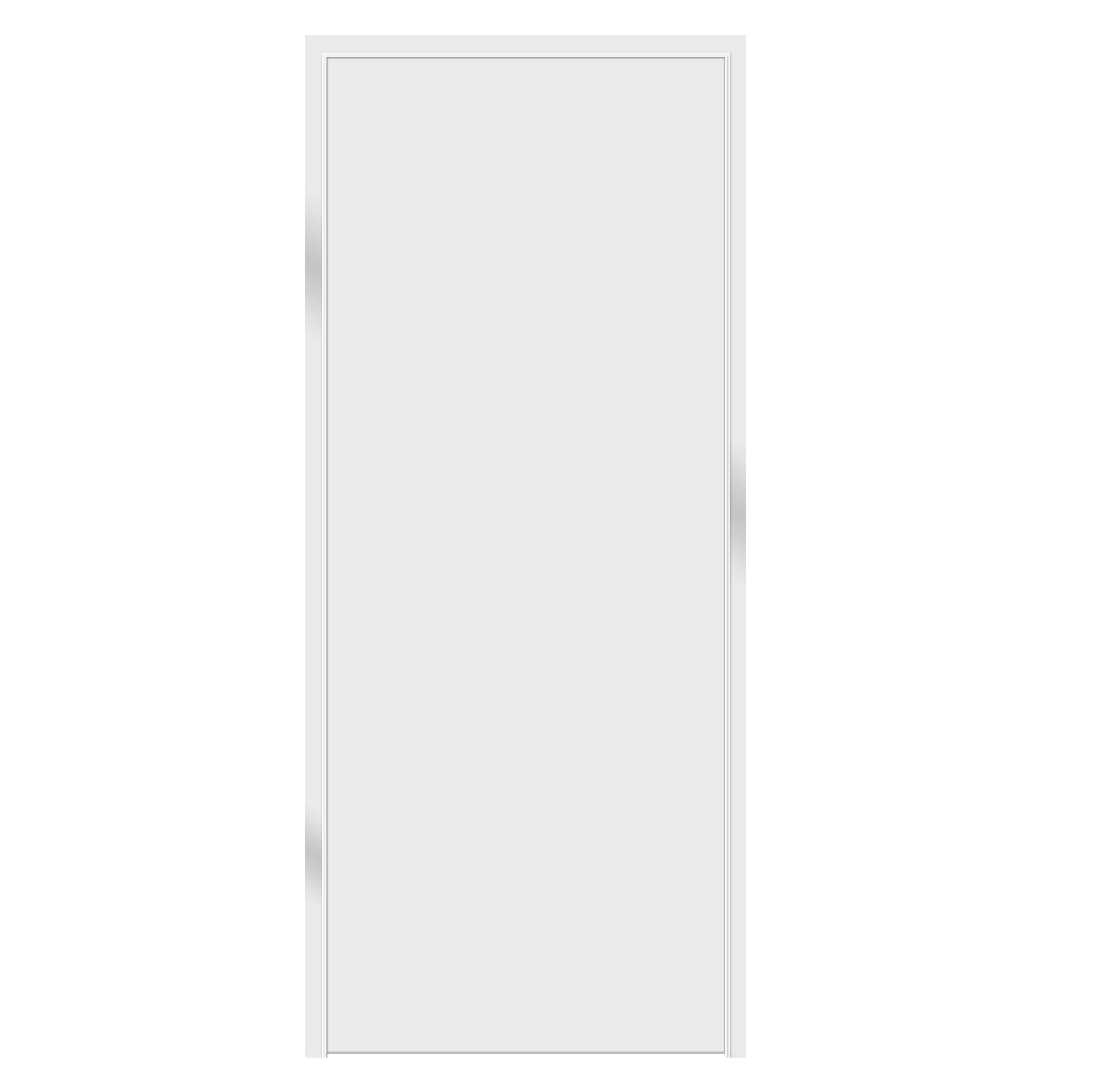 Изображение товара Дверь Velldoris Invisible Глухой белый никель 200x60 см