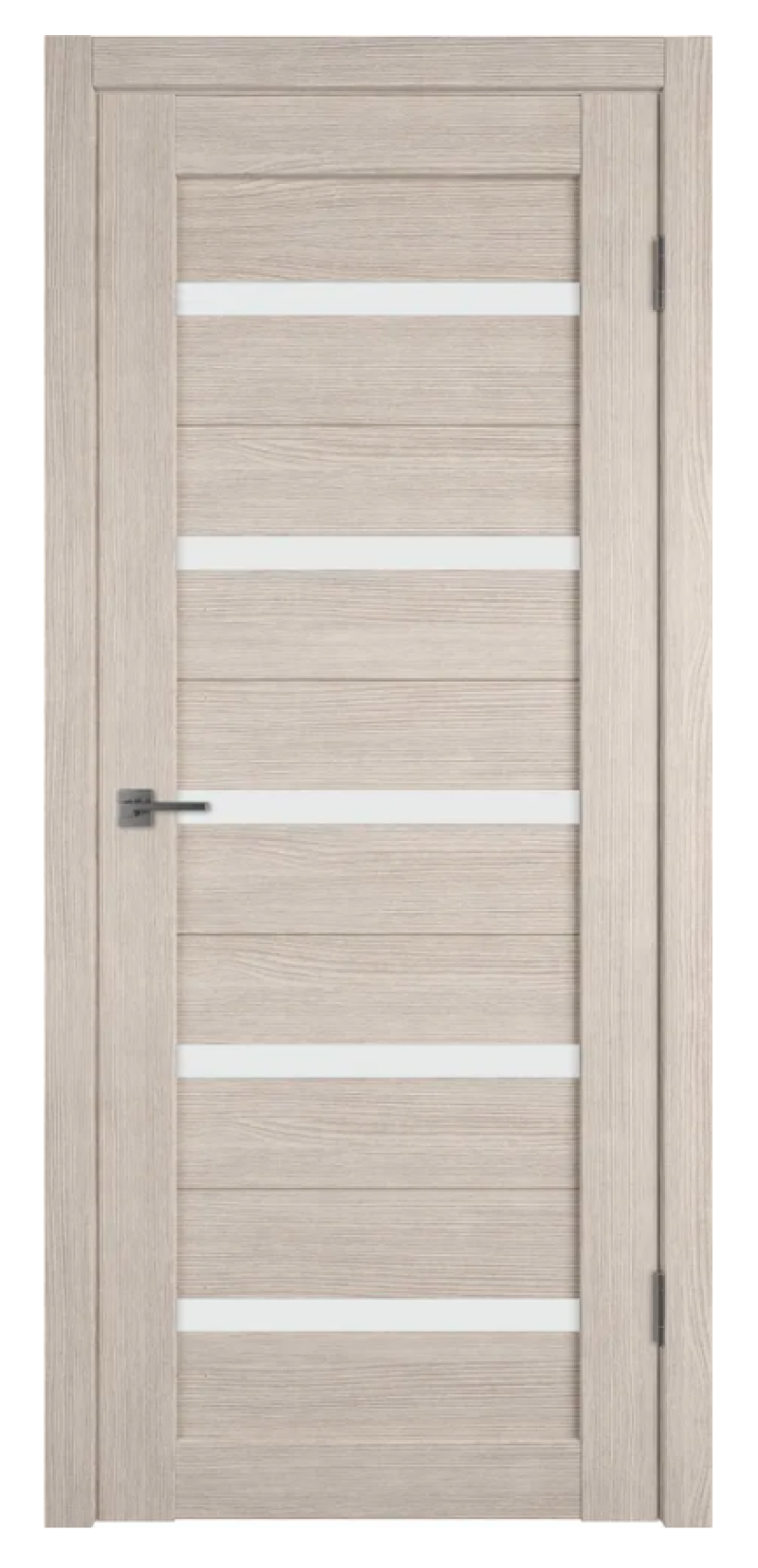 Изображение товара Дверь межкомнатная Almado Вариант-01 со стеклом 200x70 см капучино