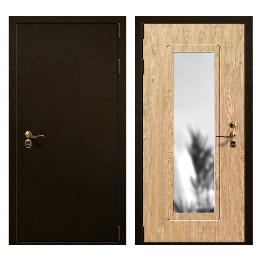 Изображение товара Входная дверь Такт-тайм Термо 5 антик бронза/ель карпатская