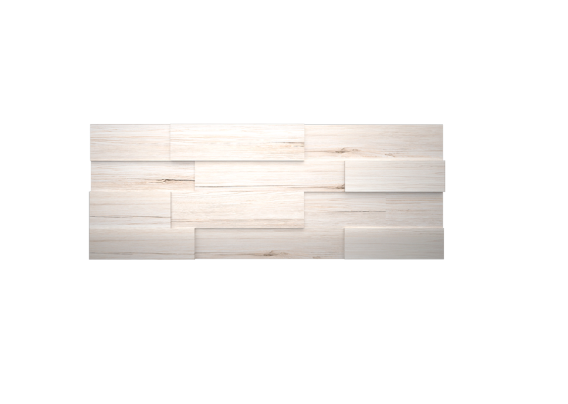 Изображение товара STELLA МДФ 3D Санремо Белый, 680x100 мм, 1.13 м², 18 шт