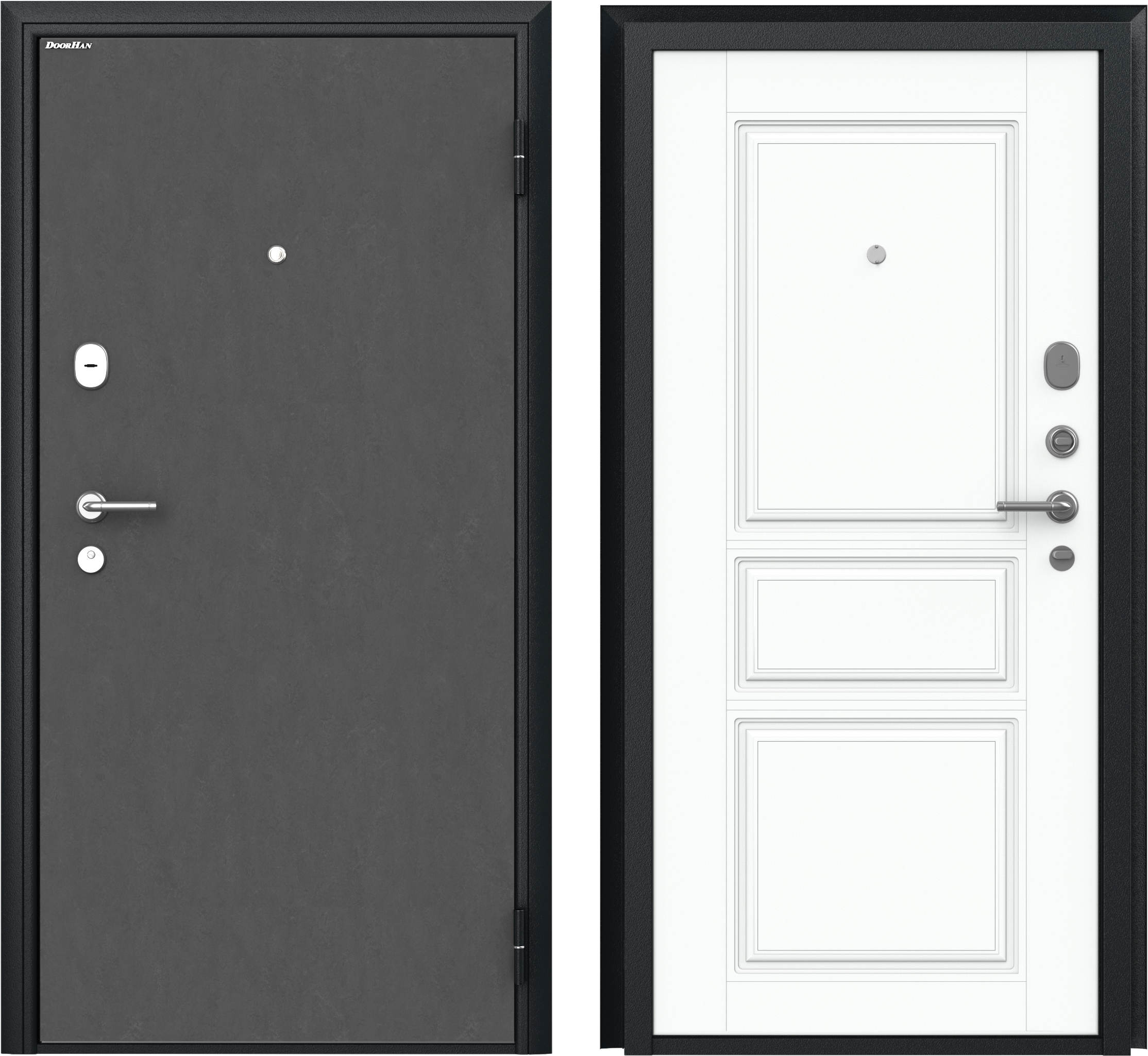 Изображение товара DOORHAN Премиум NEW — входная дверь 205x88 см, правый монтаж