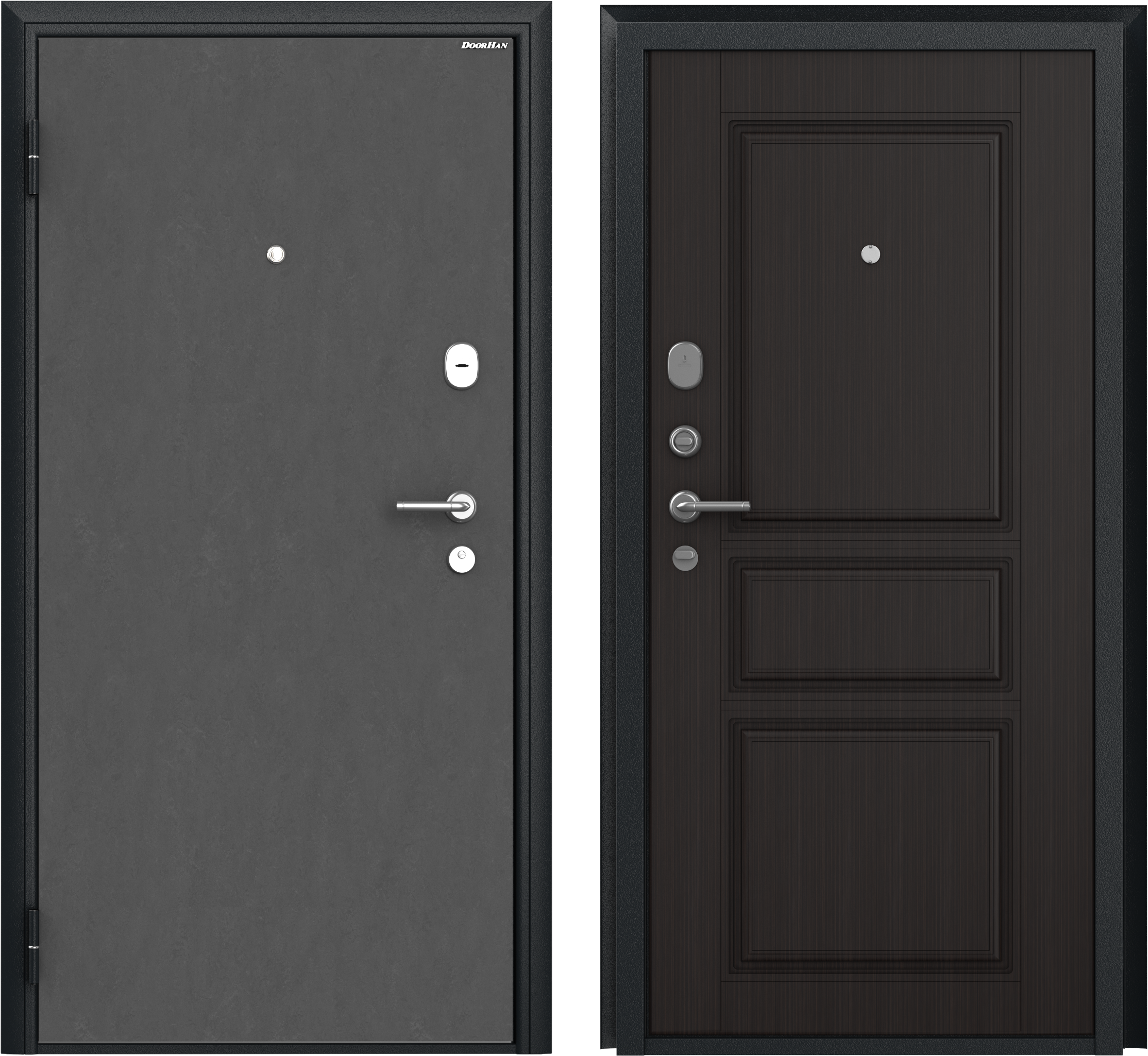 Изображение товара DOORHAN Премиум NEW — прочная входная дверь 205x88 см