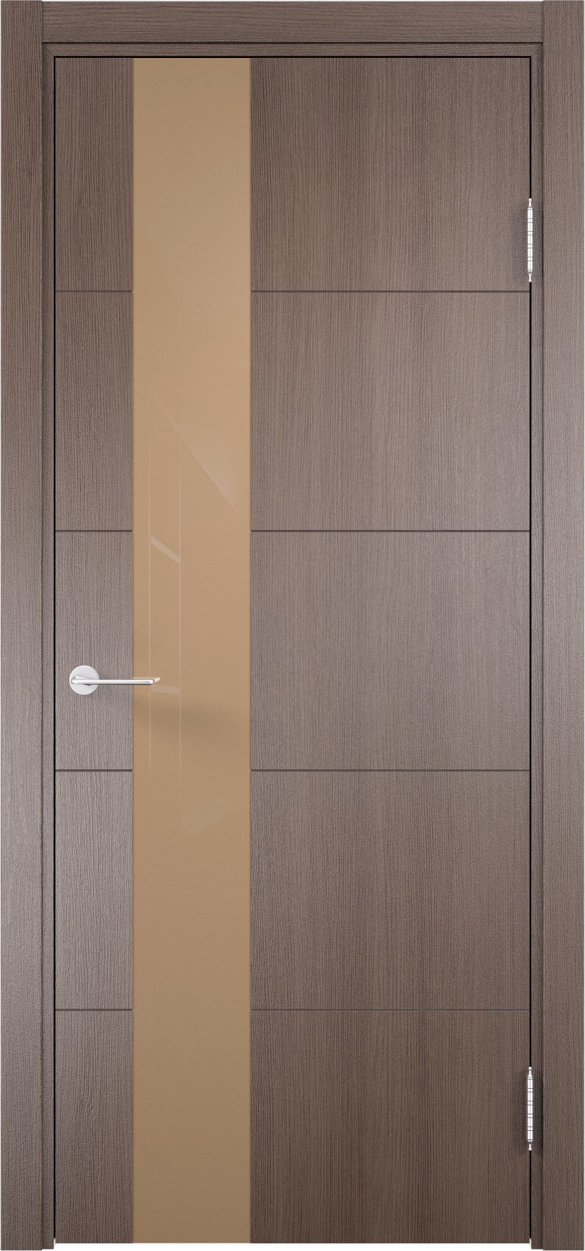 Изображение товара Дверь межкомнатная Турин 13 остекленная 200x60см экошпон цвет дуб фремонт вералинга