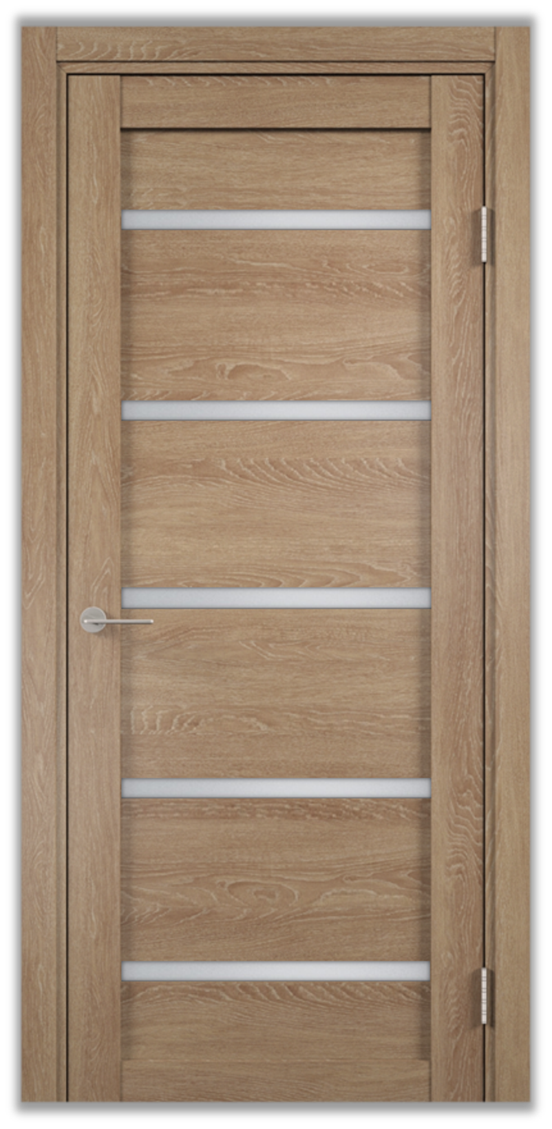 Изображение товара Дверь межкомнатная Бавария 15 остеклённая 200x80см финиш бумага цвет ясень сонома без замка и петель