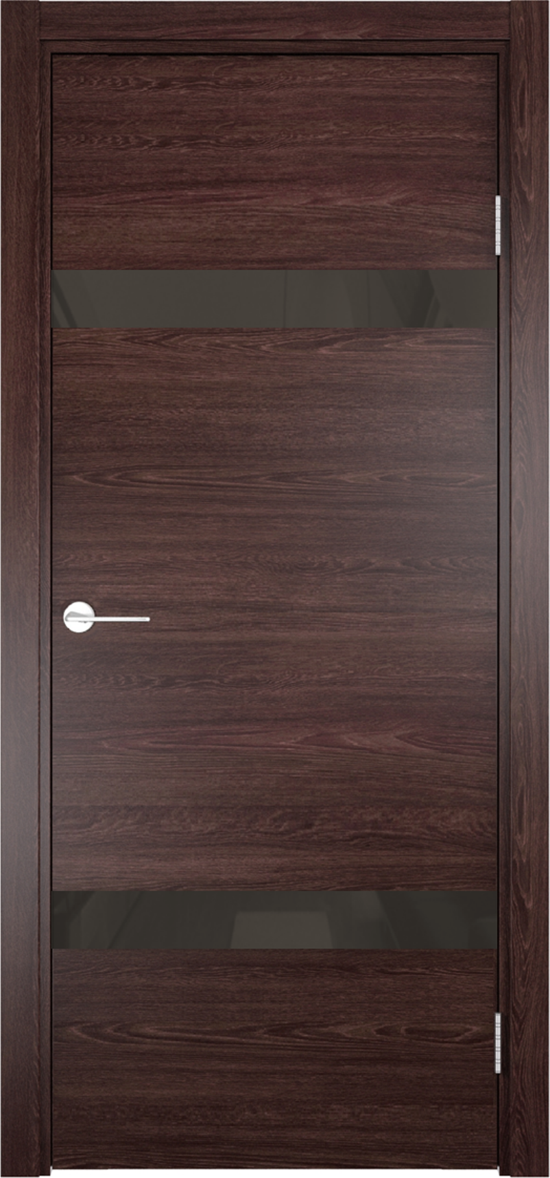 Изображение товара Дверь VERDA Горизонт Остеклённая 200x70 см Ясень таволато