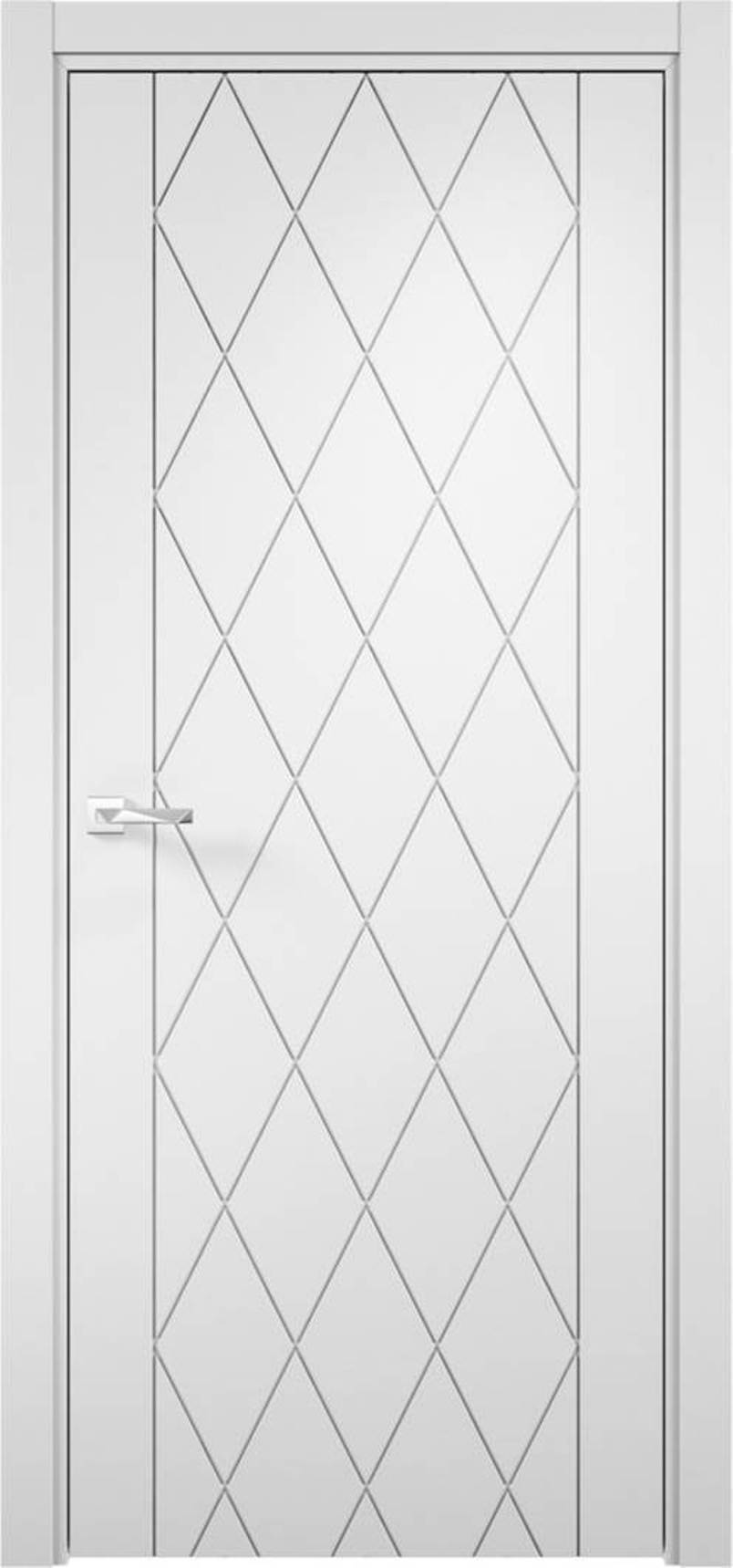 Изображение товара Дверь межкомнатная Loyard Севилья 10 глухая 200x70см пленка ПВХ цвет софт айс без замка и петель