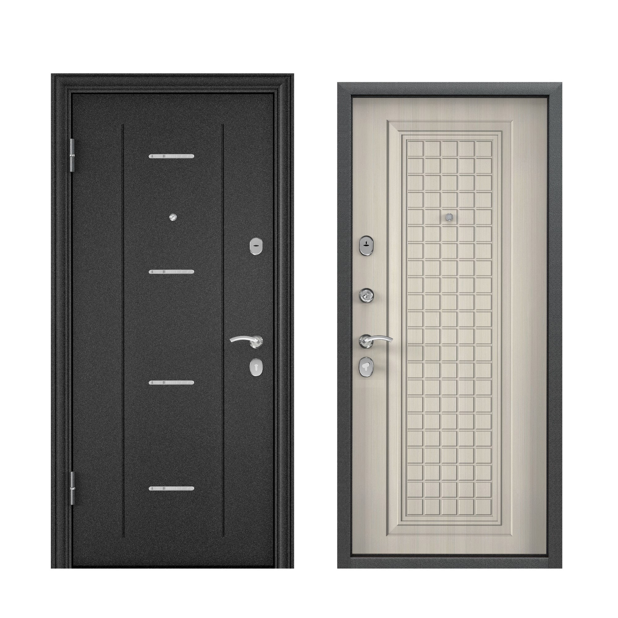 Изображение товара Входная дверь Torex Delta-М 10 2000003372508 205x95см Левый Порошковое покрытие Сталь