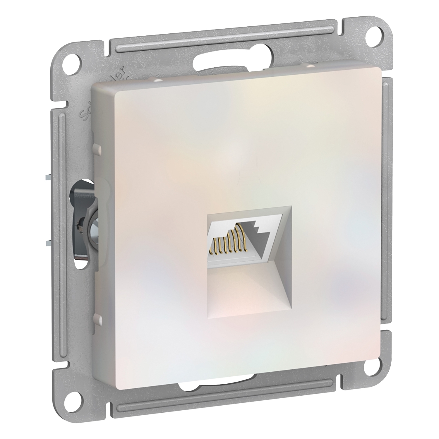 Изображение товара Розетка компьютерная встраиваемая Systeme Electric AtlasDesign ATN000483 RJ45 цвет бежевый